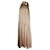 Zimmermann Tie-Neck Halter Maxi Dress in Champagne Silk Golden  ref.1292860