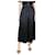 Autre Marque Black bejewelled satin trousers - size UK 8  ref.1292875