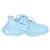 Tênis Balenciaga Triple S em poliéster azul claro  ref.1292885