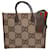 Gucci Jumbo GG Tote Bag in Beige Canvas Brown Cloth  ref.1292886