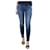 Frame Denim Blue mid-rise straight-leg jeans - size UK 8 Cotton  ref.1292902