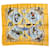 Hermès HERMES  Silk handkerchief T.  silk Yellow  ref.1293054