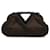 Bolso satchel Bottega Veneta de nailon con efecto intrecciato en punta marrón Castaño Lienzo  ref.1293071