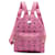 Pink MCM Mini Visetos Stark Backpack Leather  ref.1293077