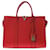Sac à main rouge Louis Vuitton Monogram Cuir Plume Very Tote MM  ref.1293114