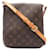 Bolso de hombro con correa corta Louis Vuitton Monogram Musette Salsa marrón Castaño Lienzo  ref.1293118