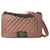 Pink Chanel Medium Lambskin Boy Flap Crossbody Bag Leather  ref.1293130
