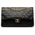 Black Chanel Medium Classic Lambskin lined Flap Shoulder Bag Leather  ref.1293139