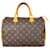 Louis Vuitton Canvas Monogram Speedy 30 Brown Cloth  ref.1293144