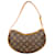 Louis Vuitton Canvas Monogram Croissant PM Handbag Brown Cloth  ref.1293148