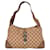 Bolsa de ombro Gucci GG com monograma Jackie Marrom Lona  ref.1293160