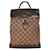 Louis Vuitton Damier Ebene Soho Backpack Brown Cloth  ref.1293166