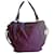 Burberry Totes Purple Leather Polyester  ref.1293187