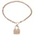 Hermès Amulettes Collection Constance Diamond Bracelet in 18k Rose Gold 0.44 ctw Metallic Metal Pink gold  ref.1293210