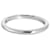 TIFFANY & CO. tiffany 2mm Forever Band in  Platinum Silvery Metallic Metal  ref.1293215