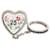 Gucci Bosco & Orso Heart Chain Ring With Spinel in Sterling Silver Silvery Metallic Metal  ref.1293217
