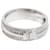 TIFFANY & CO. T Wide Pave Diamond Ring in 18K white gold  0.63 ctw Silvery Metallic Metal  ref.1293243
