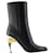 Seal Ankle Boots - Alexander McQueen - Calfskin - Black Leather Pony-style calfskin  ref.1293284