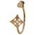 Louis Vuitton Idylle Blossom Diamantohrring in 18K Gelbgold 04 ctw Silber Metallisch Metall  ref.1293290