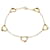 TIFFANY & CO. Elsa Peretti Open Heart 5 Station Bracelet in 18k yellow gold Golden Metallic Metal  ref.1293293