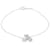 TIFFANY & CO. Papierblumen-Diamantarmband aus Platin 0.17 ctw Silber Metallisch Metall  ref.1293309
