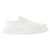 Sneakers - Jil Sander - Leather - Beige White Pony-style calfskin  ref.1293322