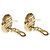 Roberto Coin Elefantino Orecchini con diamanti in 18K oro giallo 0.1 ctw D'oro Metallico - vista 6