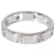 Alianza de boda Cartier Love con diamantes en 18K oro blanco 0.19 por cierto Plata Metálico Metal  ref.1293383
