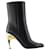 Seal Ankle Boots - Alexander McQueen - Calfskin - Black Leather Pony-style calfskin  ref.1293402