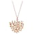 TIFFANY & CO. Paloma Picasso Large Olive Leaf Pendant in 18k Rose Gold Metallic Metal Pink gold  ref.1293444