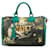 Louis Vuitton Green x Jeff Koons Masters Collection Manet Speedy 30 Leather Cloth Pony-style calfskin Cloth  ref.1293568