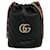Gucci Black Mini Torchon GG Marmont 2.0 Bucket bag Leather Pony-style calfskin  ref.1293591