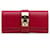 Hermès Embrague Hermes Medor de tadelakt rojo 23 Roja Cuero Becerro  ref.1293598