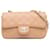 Bolso mini clásico con solapa rectangular marrón de Chanel Castaño Beige Cuero  ref.1293599