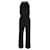 Michael Kors Neckholder-Jumpsuit mit Gürtel aus schwarzer Baumwolle  ref.1293663