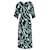 Diane Von Furstenberg Vestido estilo cruzado con estampado Chatham en seda multicolor  ref.1293675