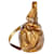 Bolsa grande Hysteria Hobo Gucci em couro envernizado marrom metálico Dourado  ref.1293707
