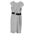 Roland Mouret Shift-Kleid aus grauer und schwarzer Baumwolle  ref.1293734