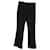 Pantalon droit Roland Mouret en coton noir  ref.1293736