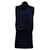 MSGM Turtleneck Mini Dress in Navy Blue Polyester  ref.1293744