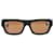 Gucci GG1301S Sonnenbrille mit rechteckigem Rahmen aus schwarzem Acetat Zellulosefaser  ref.1293745