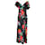Abito lungo Diane Von Furstenberg in seta stampata a fiori  ref.1293752
