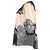 Blusa velata stampata Temperley London in seta multicolore Stampa python - vista 2