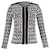 Veste Iro Kamber Tweed en coton noir et blanc  ref.1293782
