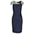 Red Valentino Lace Detail Dress in Navy Blue Viscose Polyester  ref.1293822