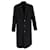 Langer Mantel von Balenciaga aus schwarzer Wolle  ref.1293854