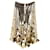 Paco Rabanne x H&M  Sequined Flared Skirt in Gold Polyester Golden  ref.1293873