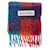 Acne Studios Fringed Scarf in Multicolor Wool Multiple colors  ref.1293874