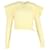 Isabel Marant Jersey Ivelyne con mangas abullonadas en mohair amarillo Lana  ref.1293875