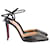 Christian Louboutin Baila Spiked Ankle Strap Pumps in Black Leather  ref.1293897